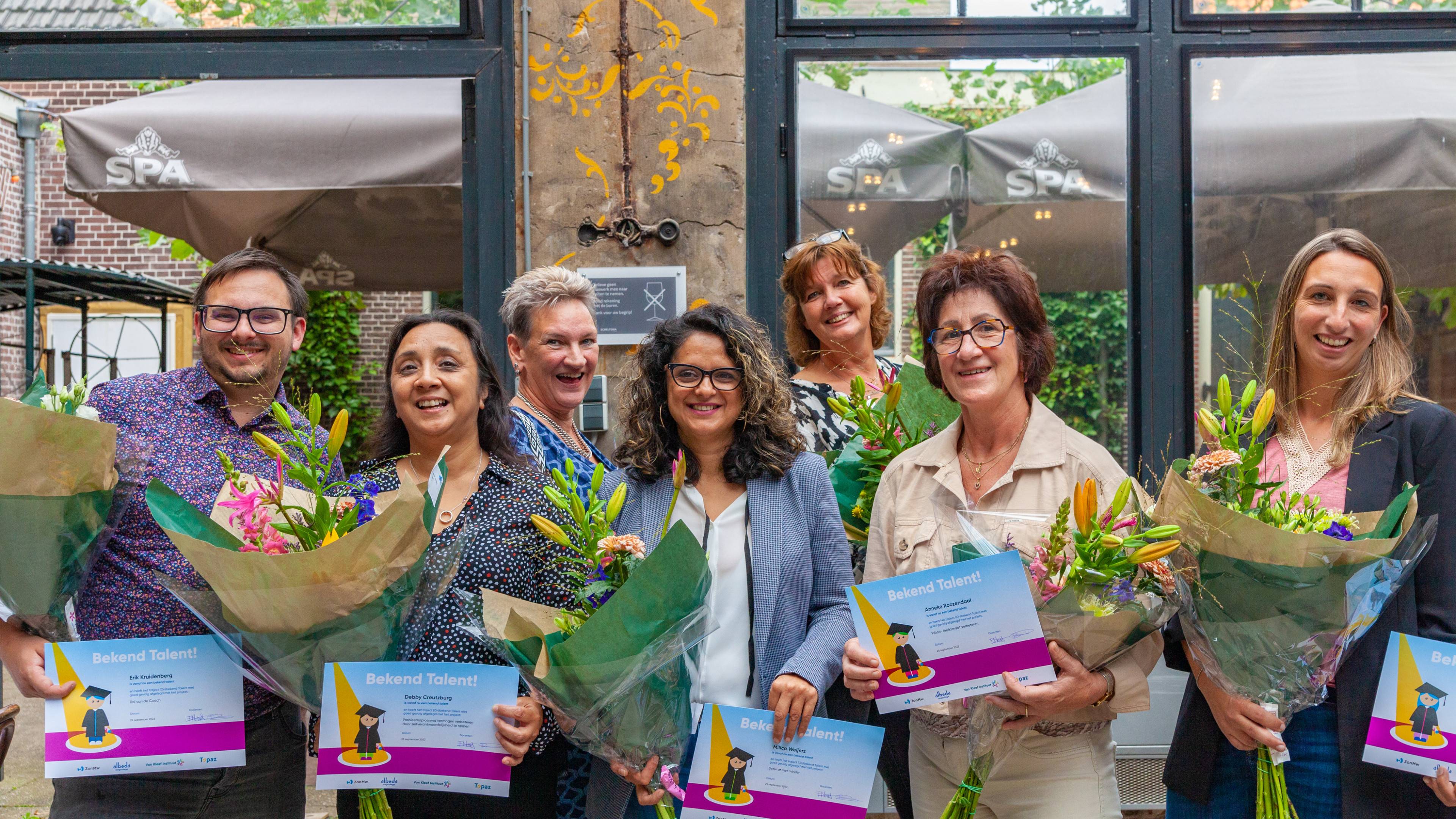 Resultaten Onbekend Talent - overzichtelijk boekje